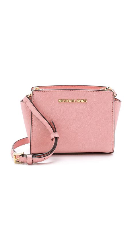 michael kors soft pink sale mini|Michael Kors pink purses.